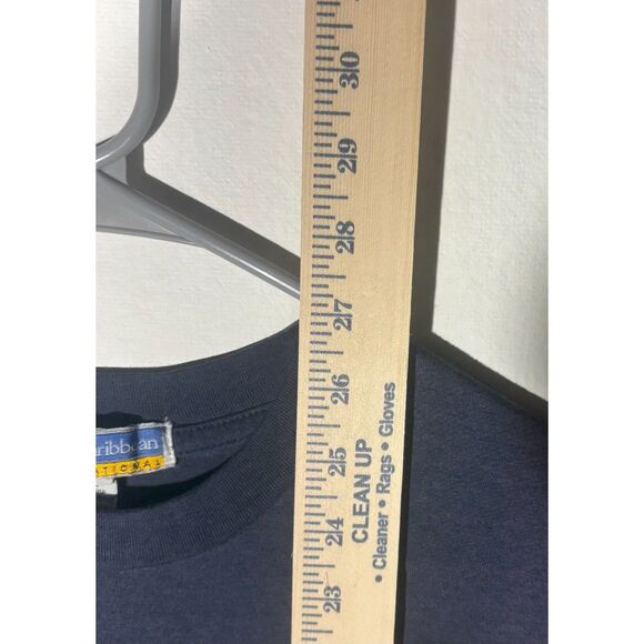 Royal Caribbean International T-Shirt Men’s Large Navy Blue Logo Pocket Tee - Picture 5 of 6